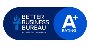 Better Business Bureau A+ Rating