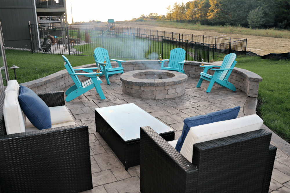 stamped concrete