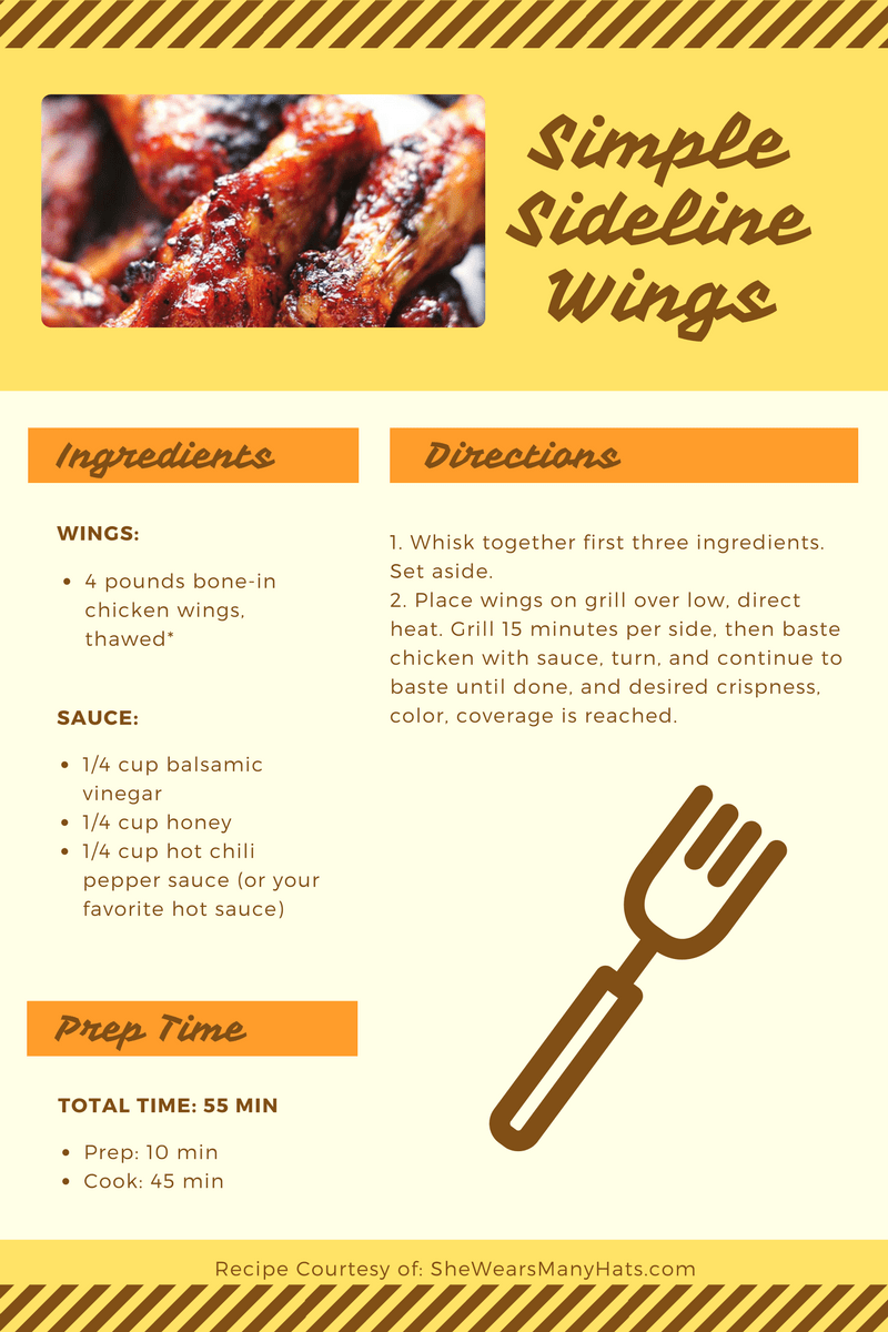 Simple Sideline Wings Recipe
