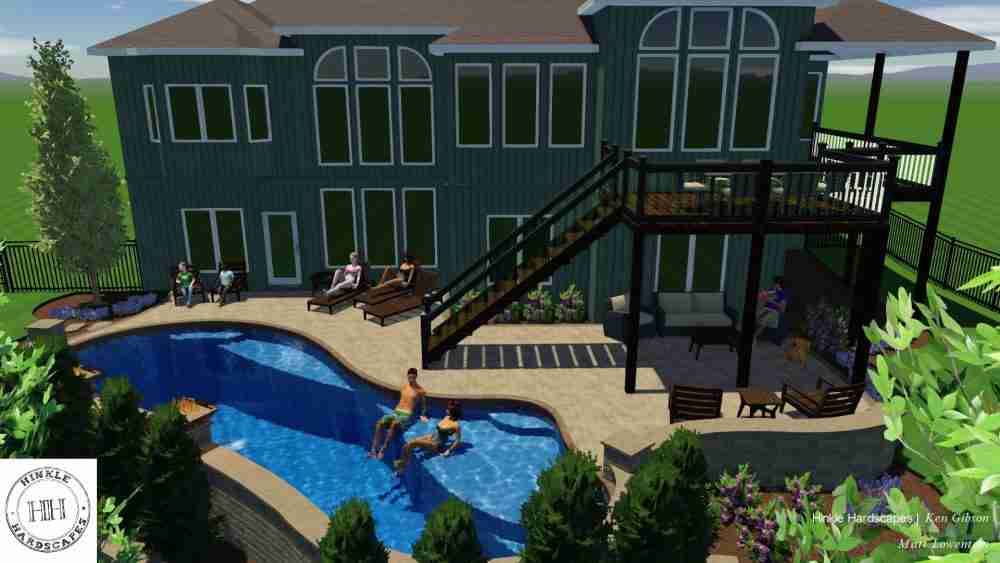 3D rendering pool project