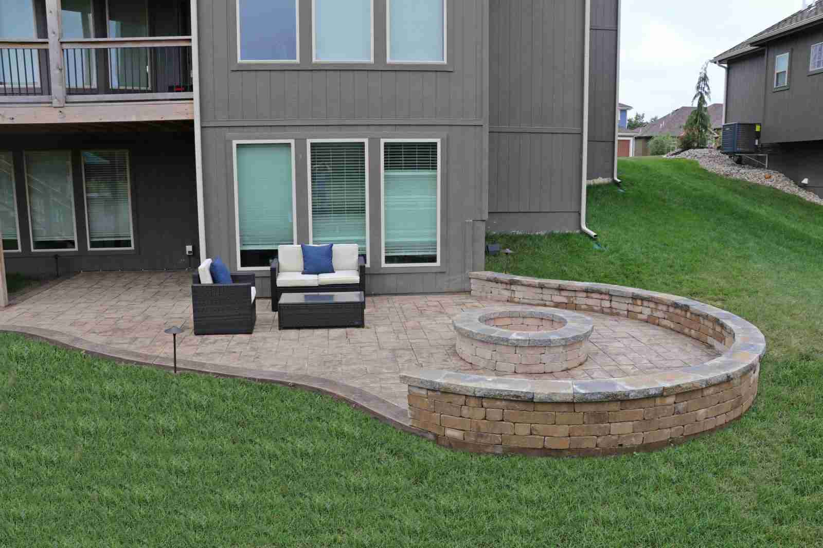 stamped concrete
