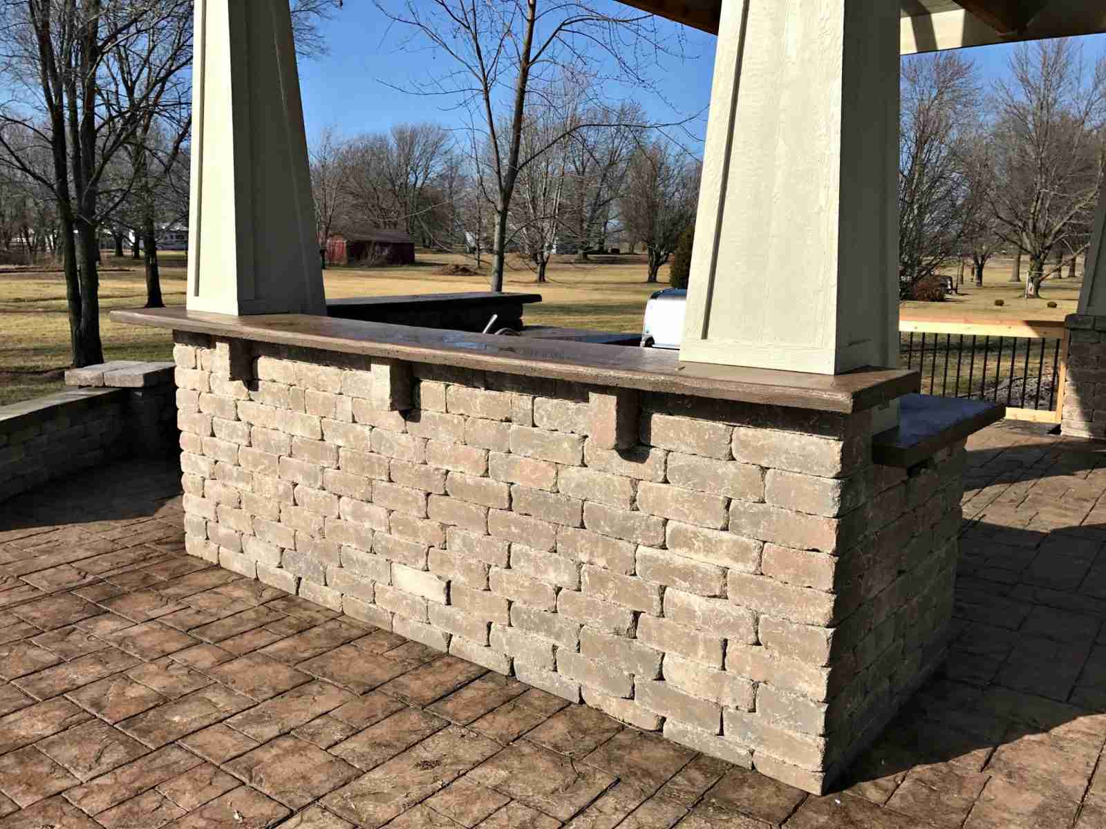 Weston Wall pavers by Belgard