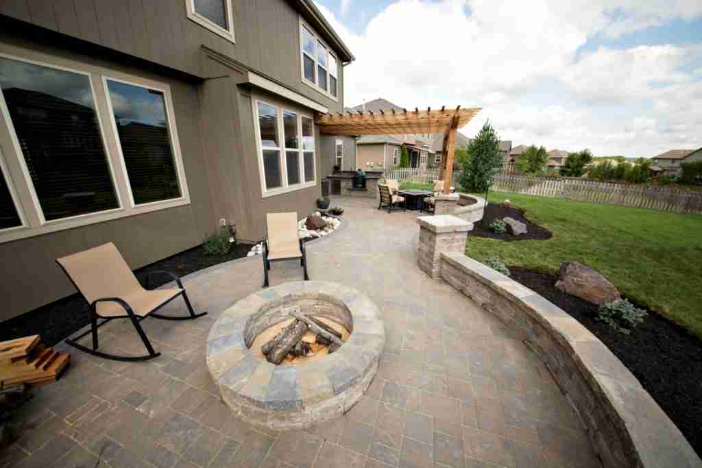 patio backyard