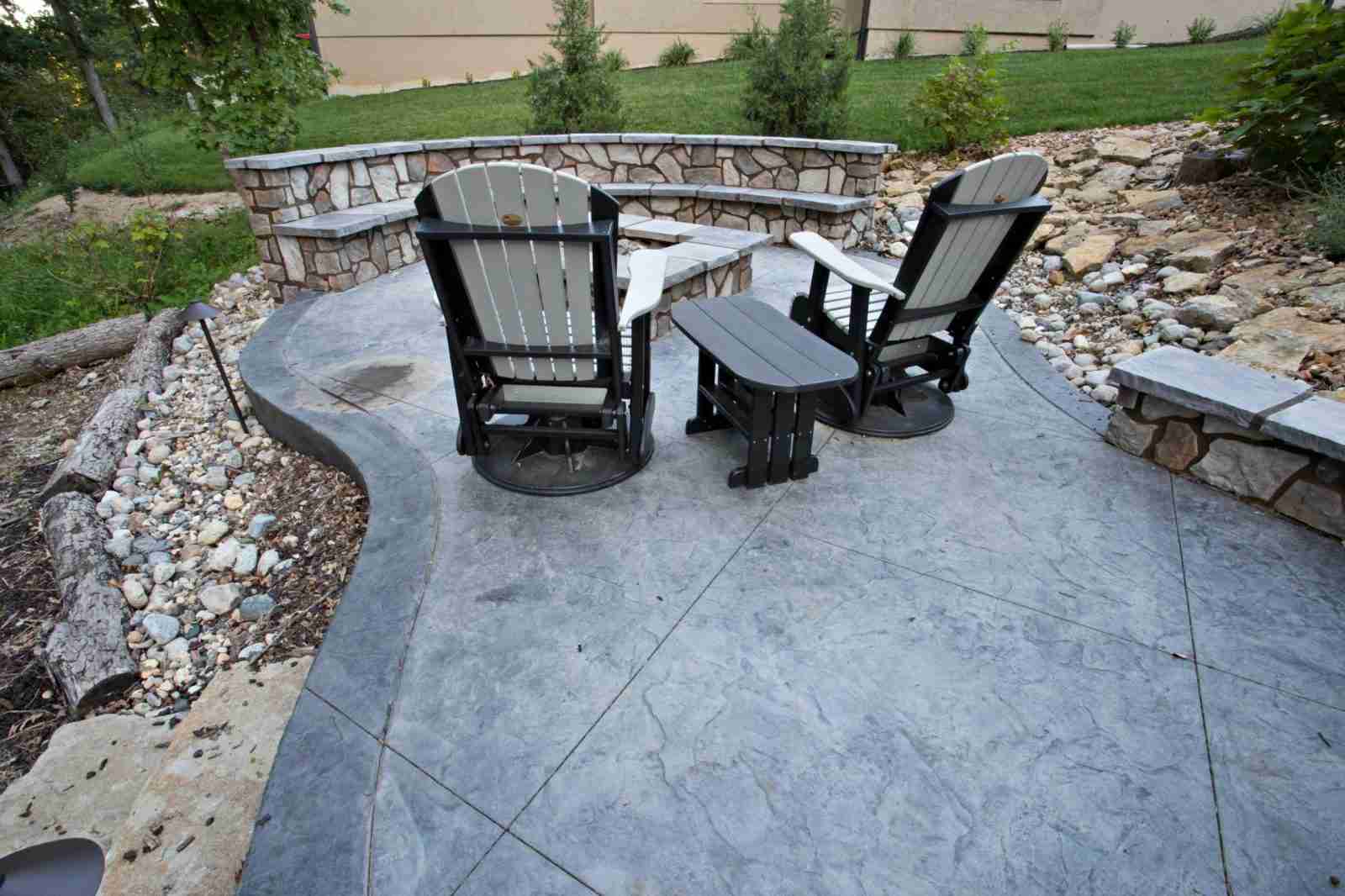 square shaped fire pit 
