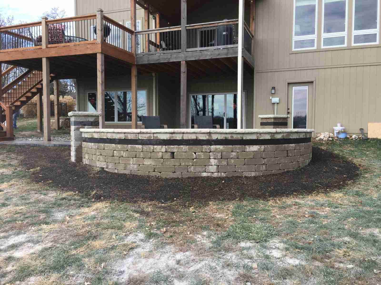 fire pit area