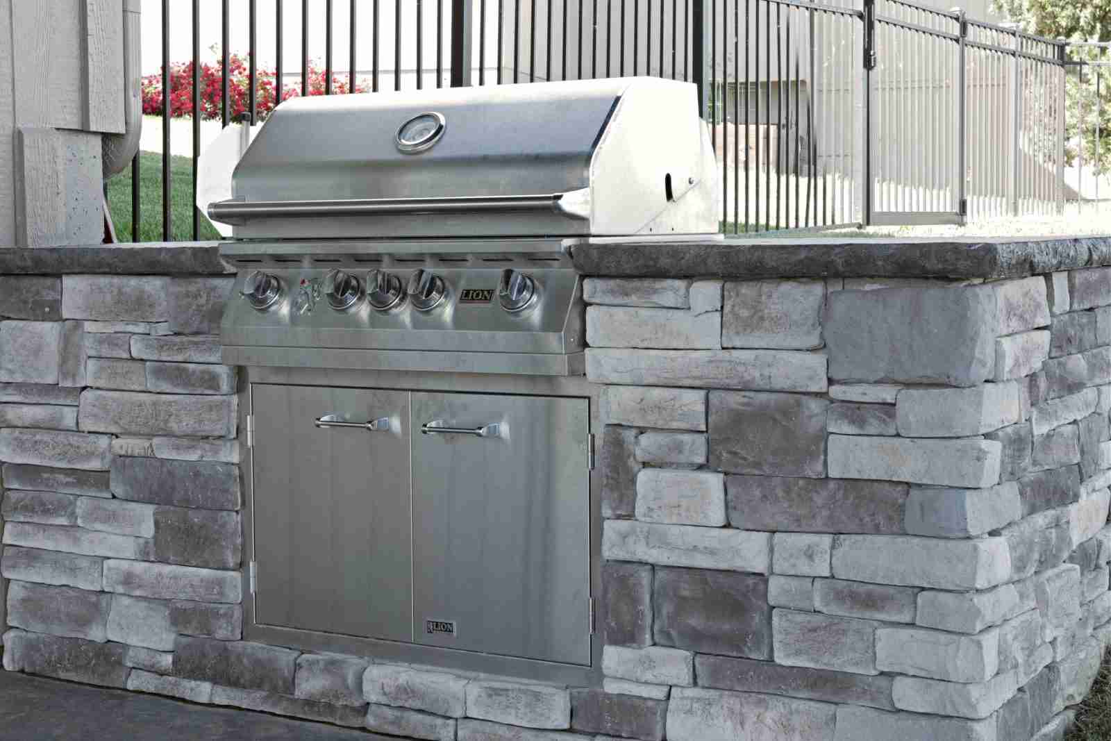 patio grill station