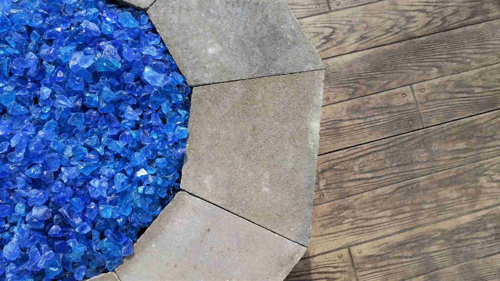 beautiful fire glass