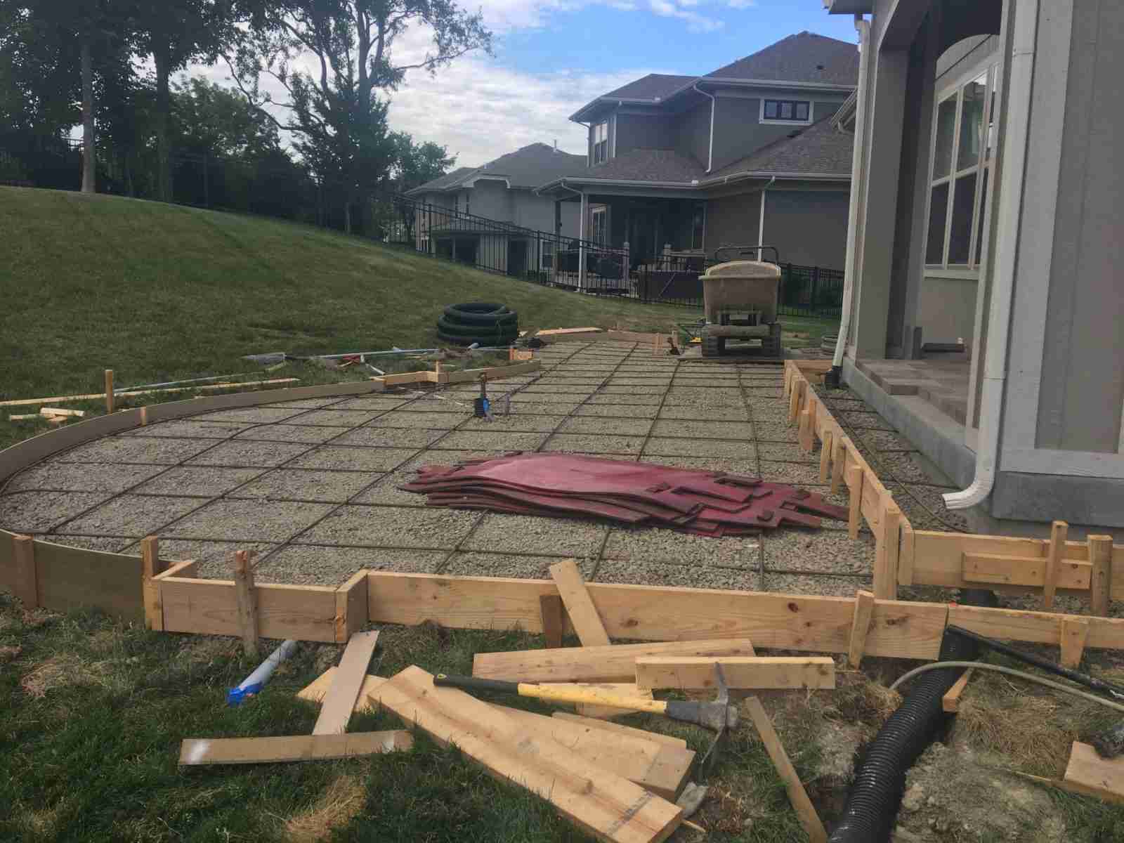 project during construction
