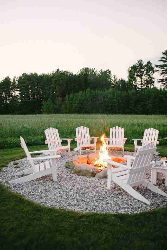 Fire-Pit outdoor seating
