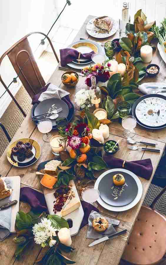 fancy table setup