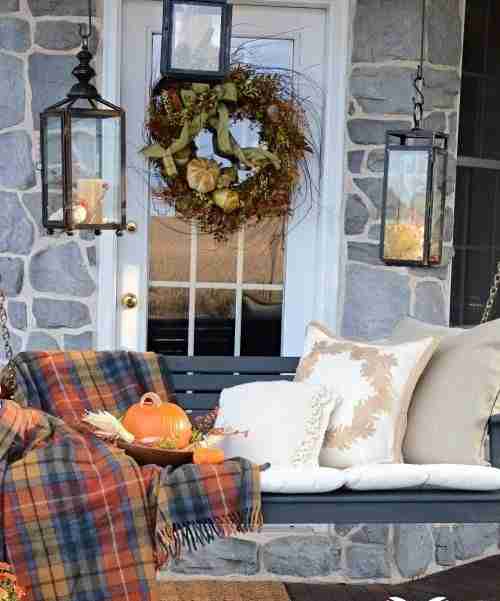 outdoor cozy seating