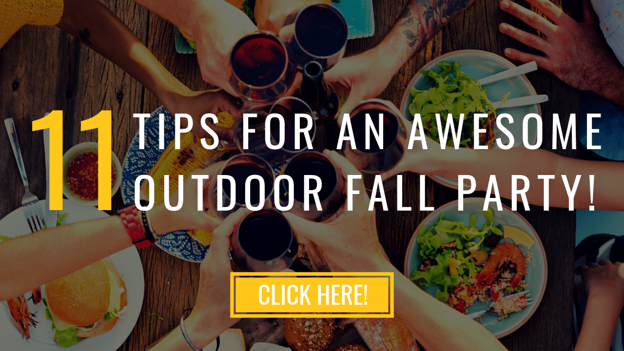 11 Tips For An Awesome Outdoor Fall Party