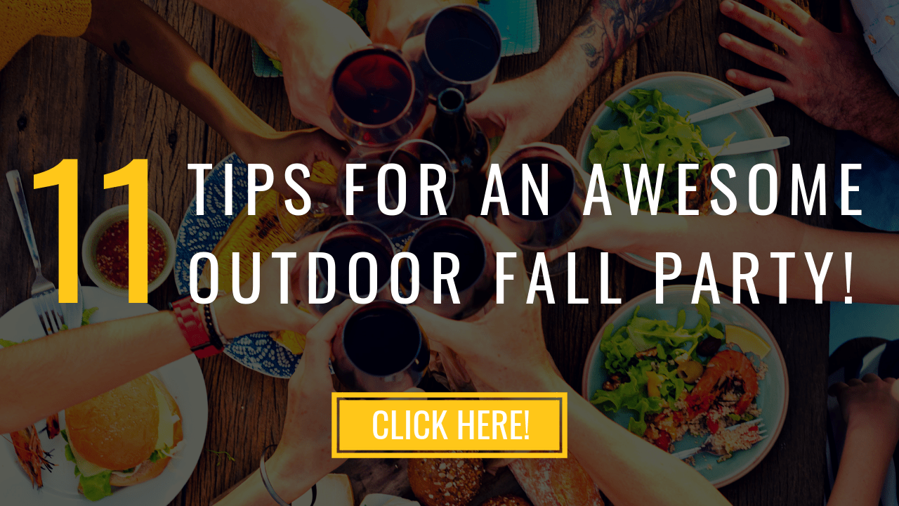 11 Tips For An Awesome Outdoor Fall Party