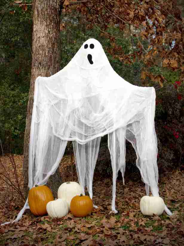 Cheesecloth Ghosts