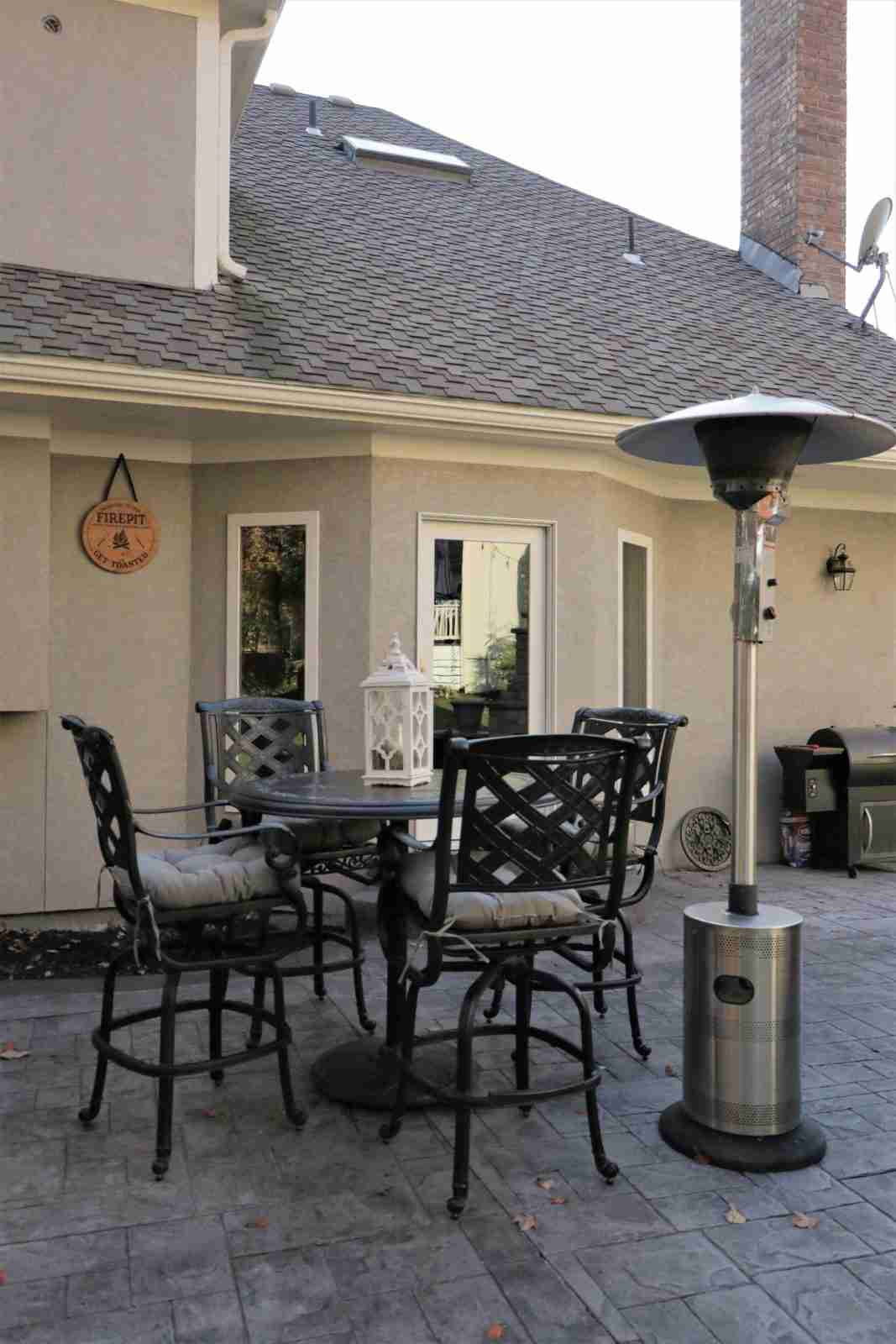 outdoor freestanding heater