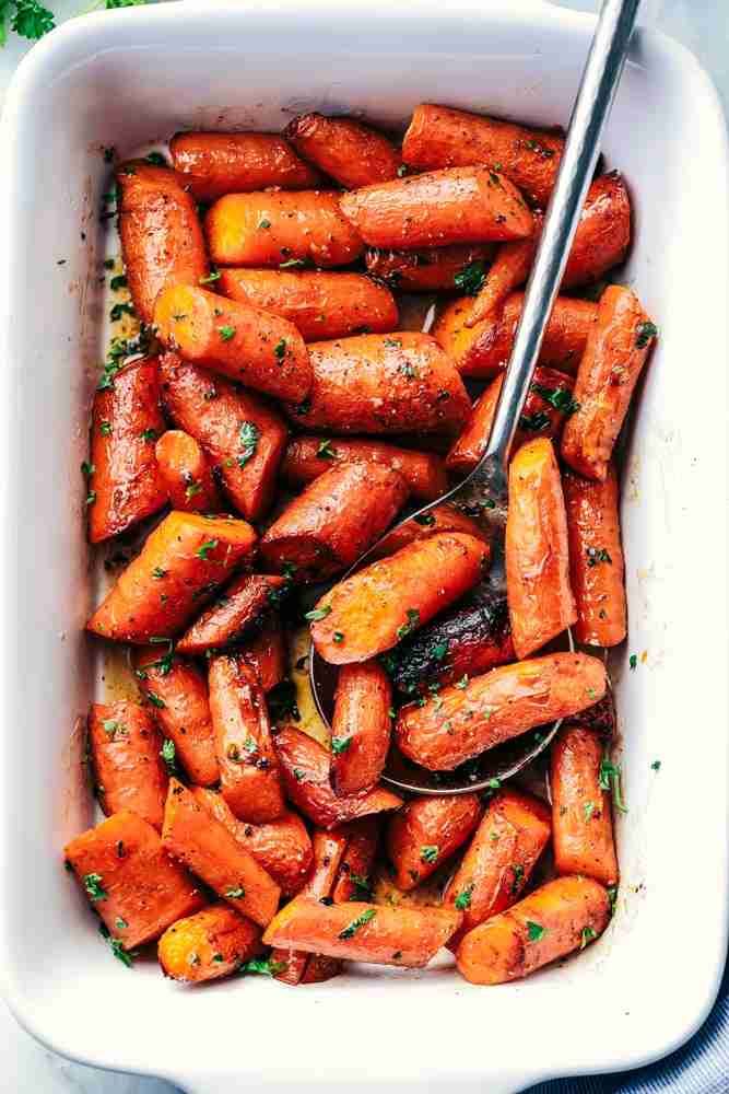 Roasted Brown Butter Carrots