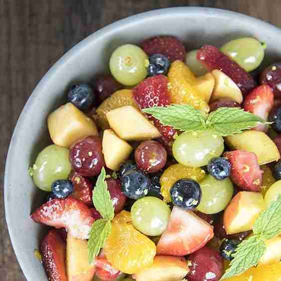 Rainbow Fruit Salad