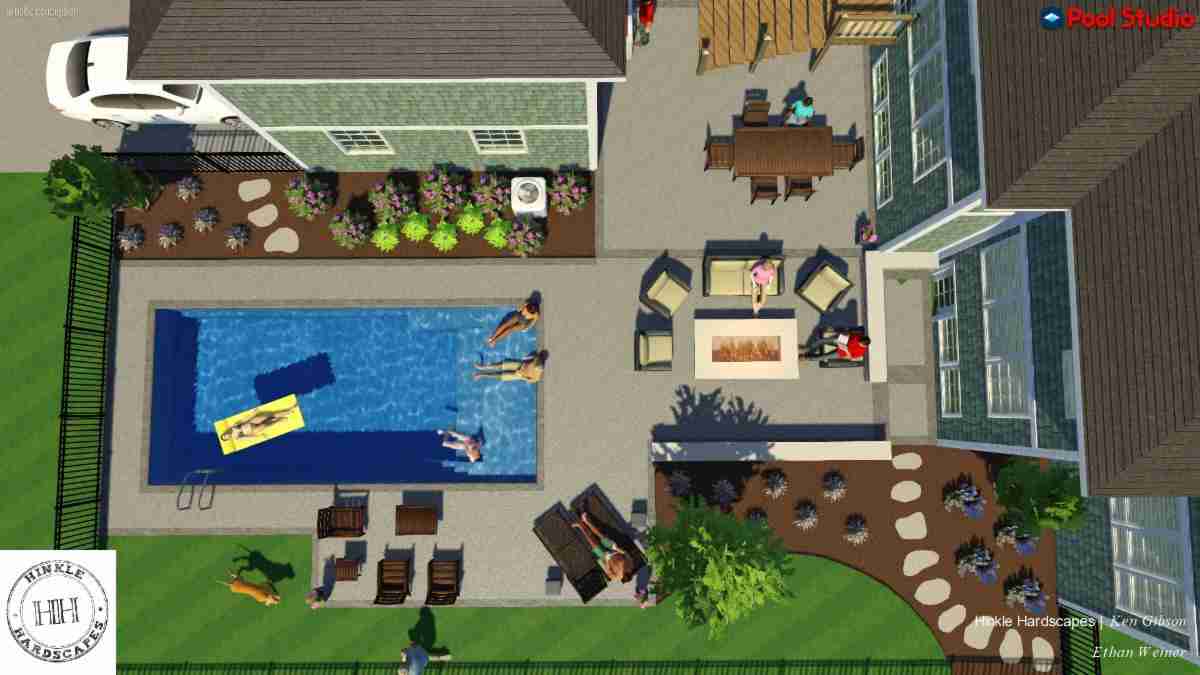 3d modeling dream backyard