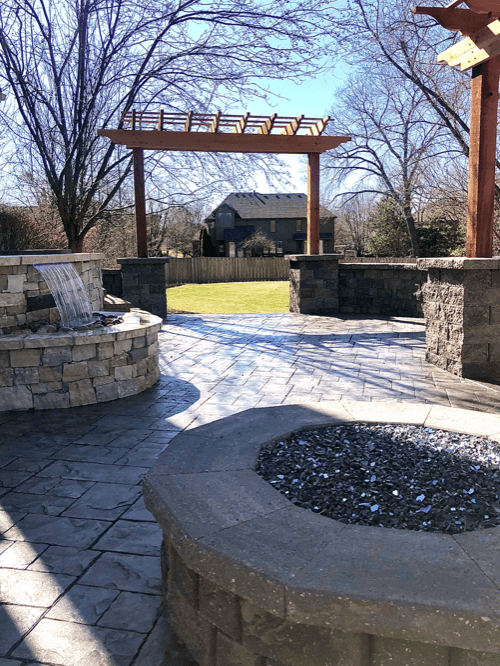 backyard transformation kansas city