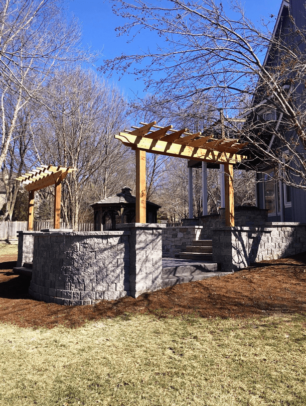 backyard transformation kansas city