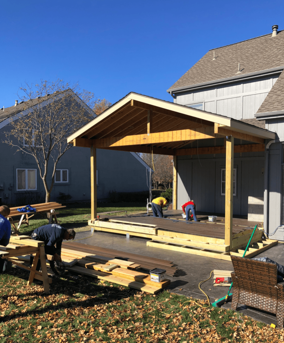 Building a Patio Cover