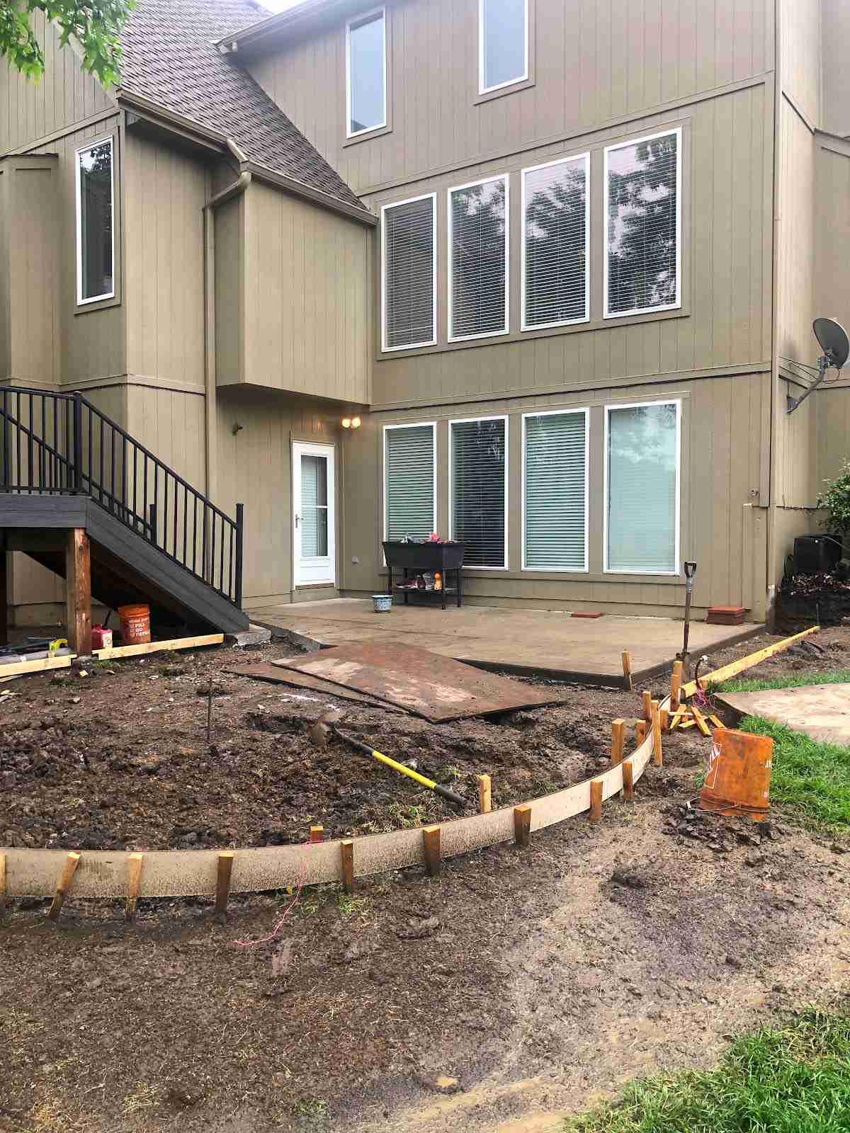 construction before