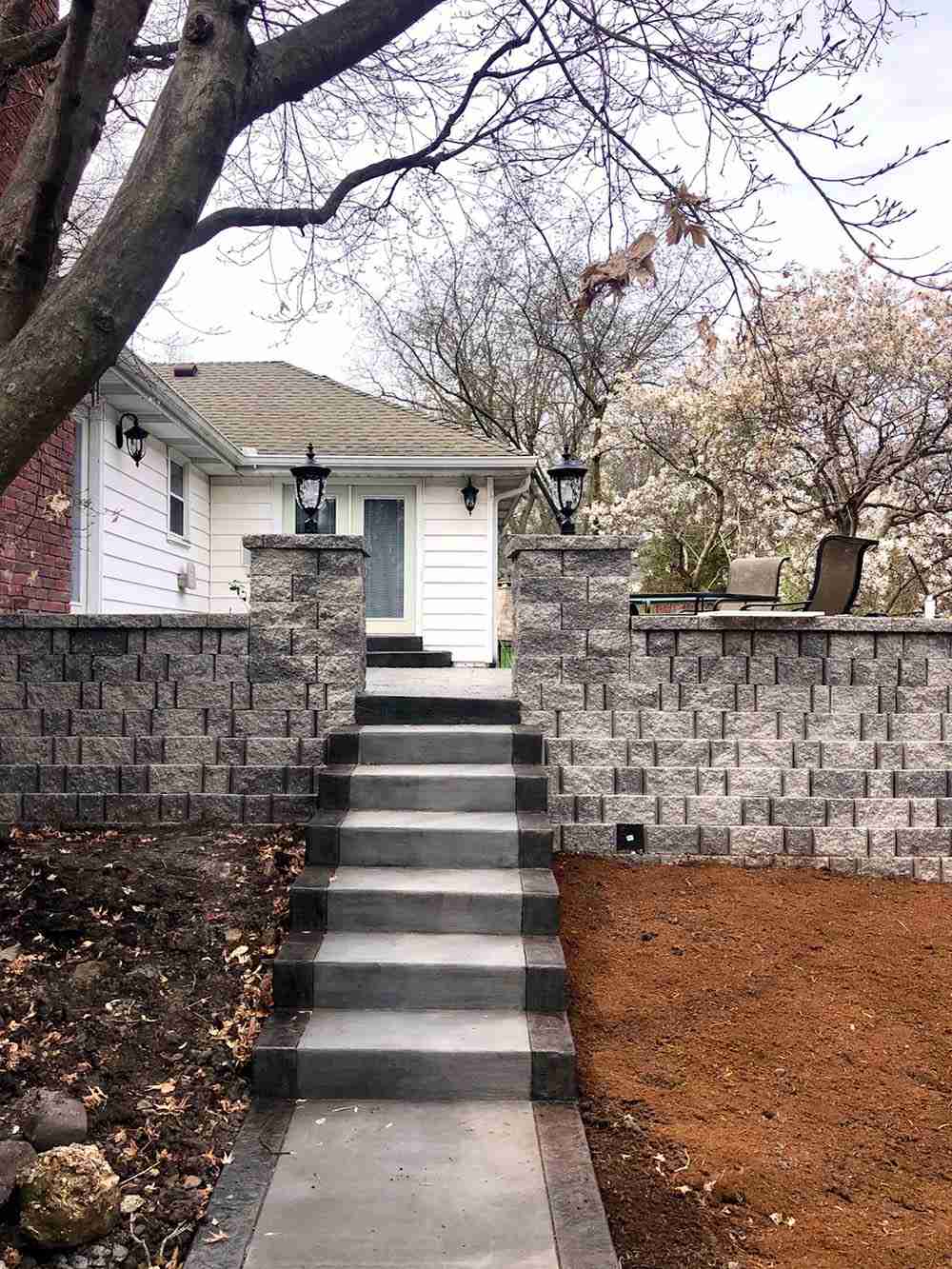 backyard transformation kansas city