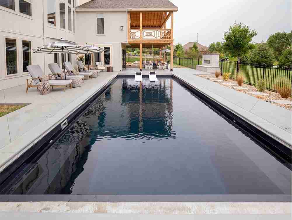 contemporary liberty poolscape