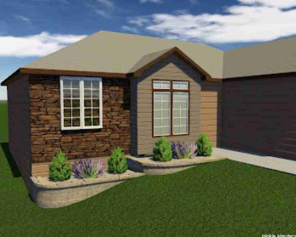 Custom paver patio backyard