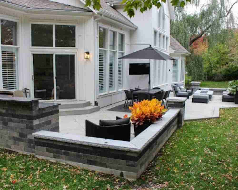 patio backyard
