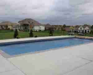 poolside patio