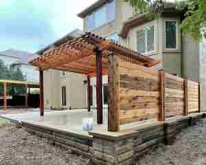 3D Rendering Parkville pergola