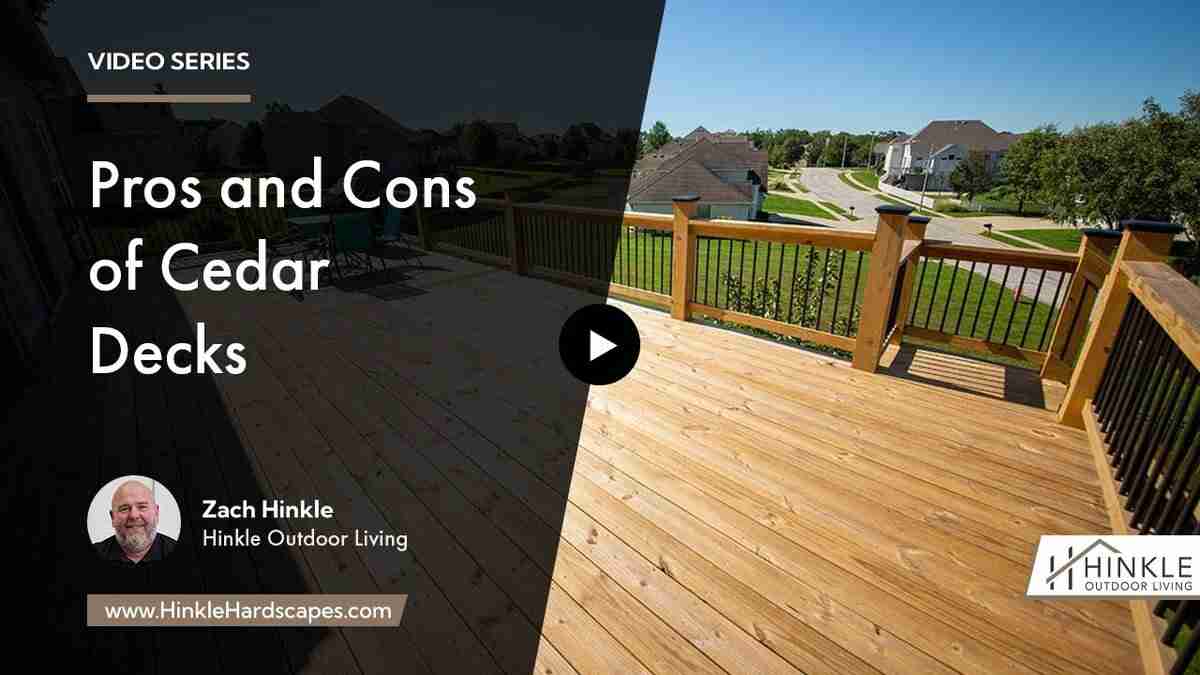 cedar decks