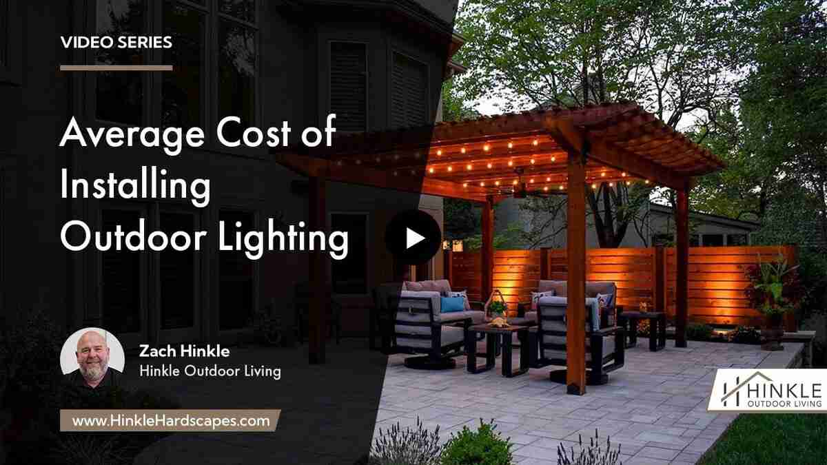installing outdoor lighting