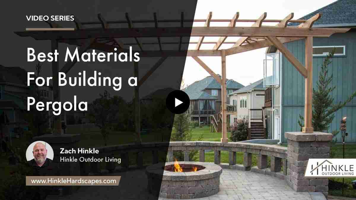 building a pergola