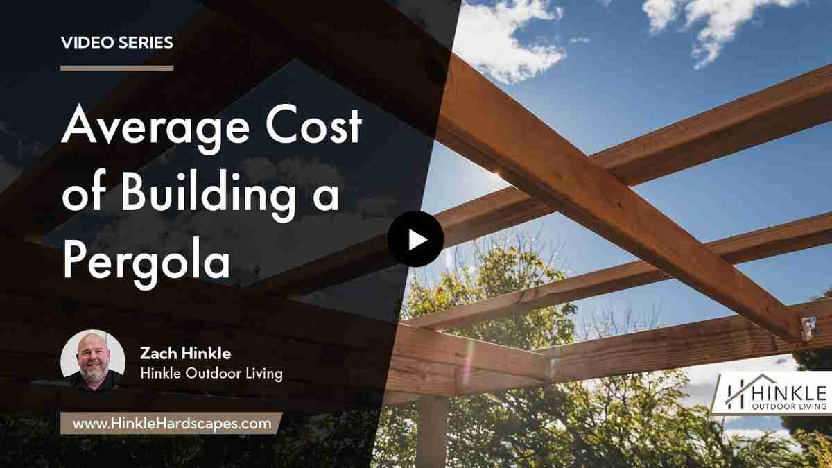 cost of building a pergola