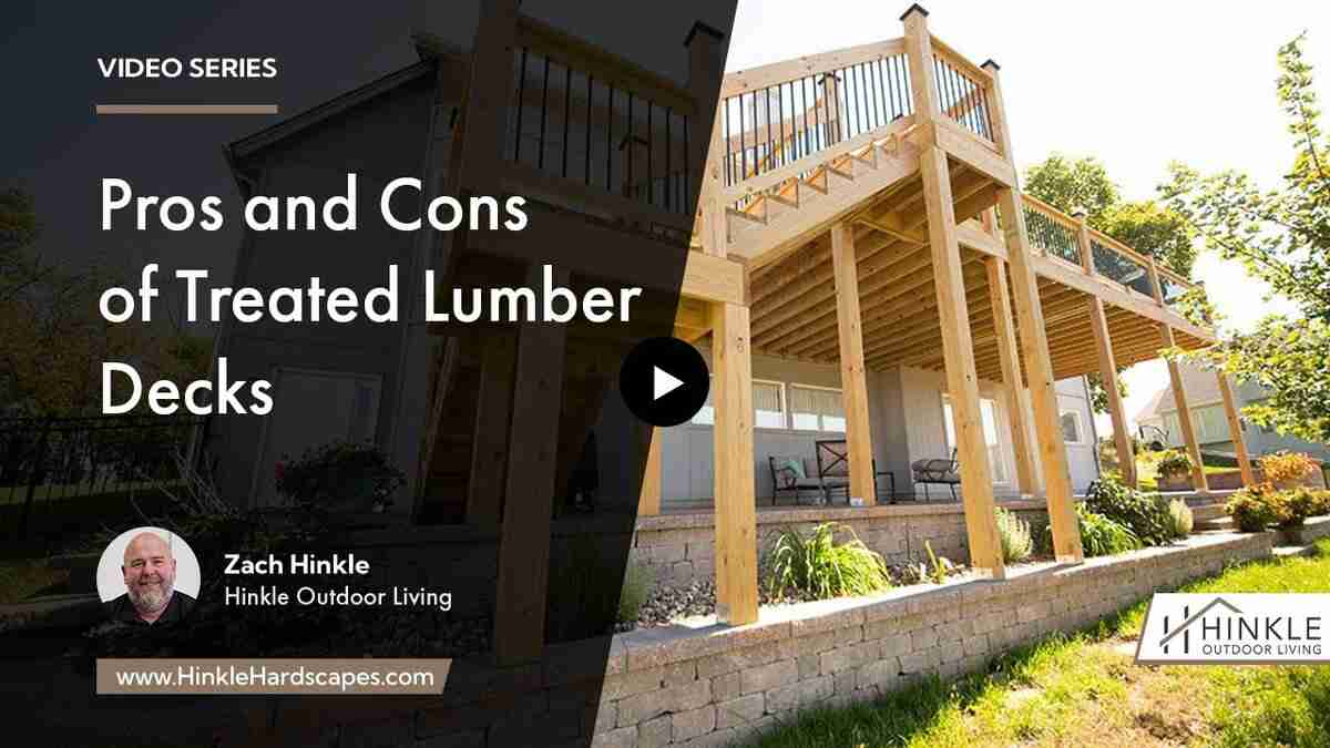 treated lumber decks