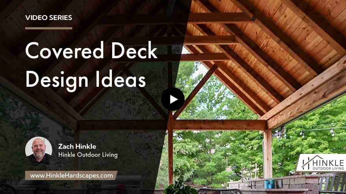design ideas for covered decks