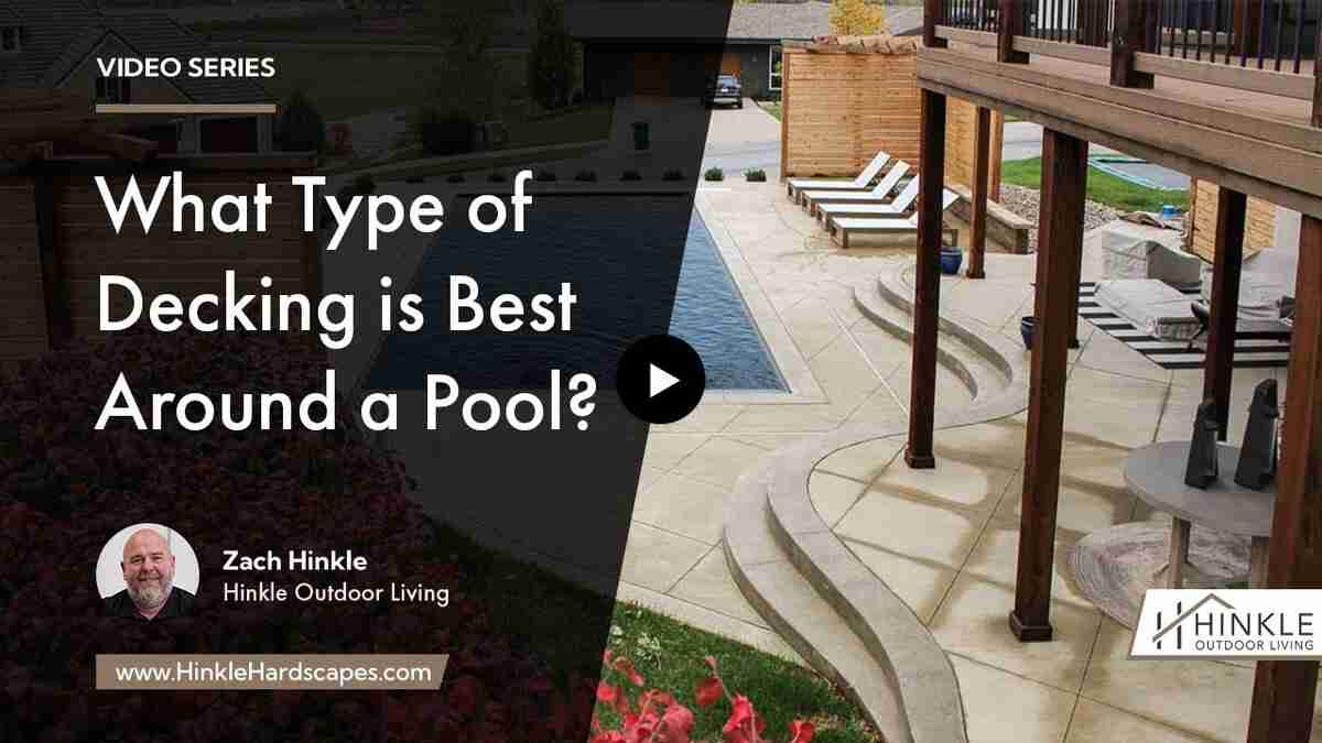 decking is best around a pool