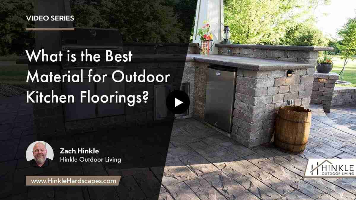 outdoor kitchen floorings