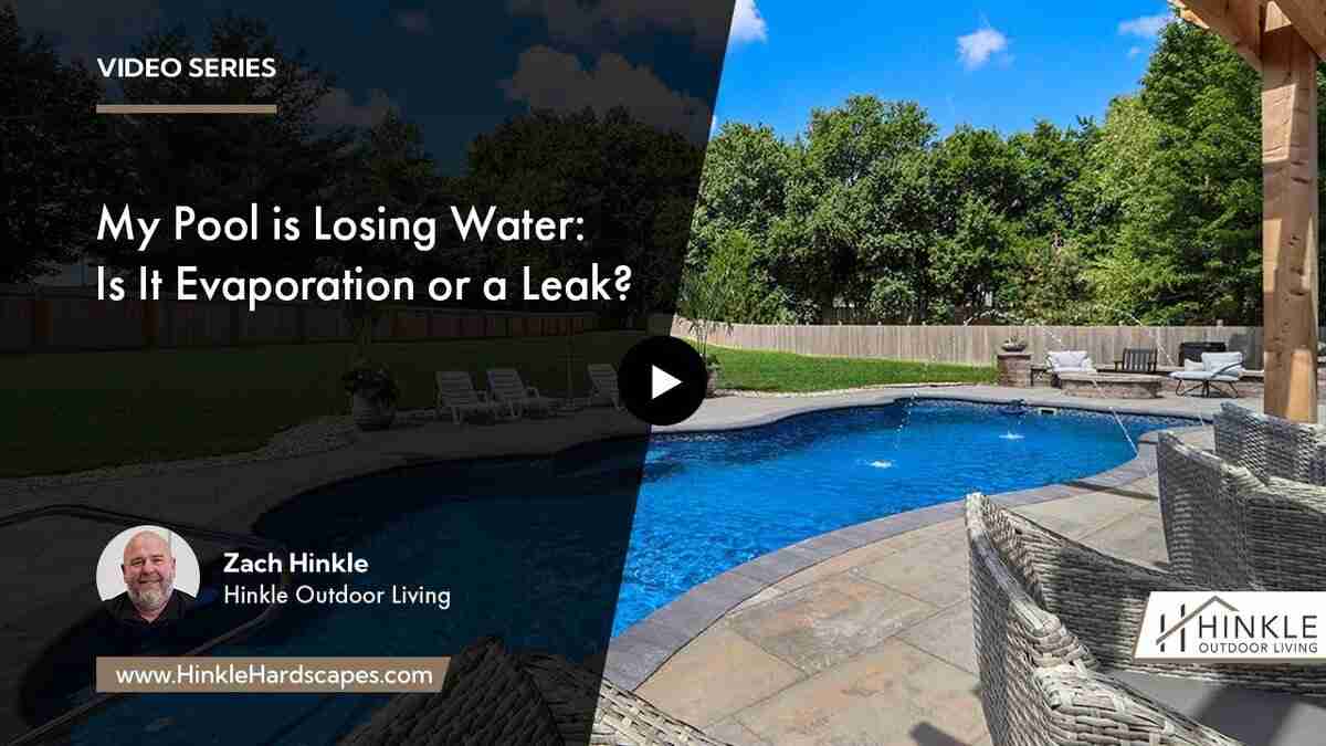 pool is losing water