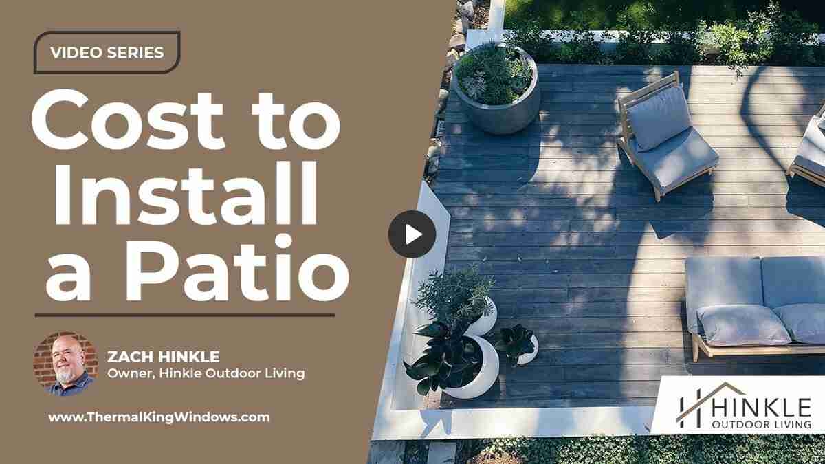 cost to install a patio