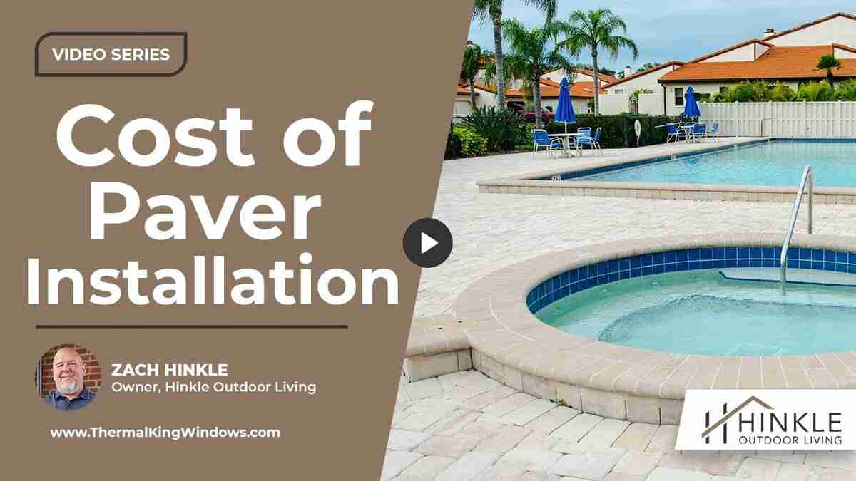 cost of paver installation