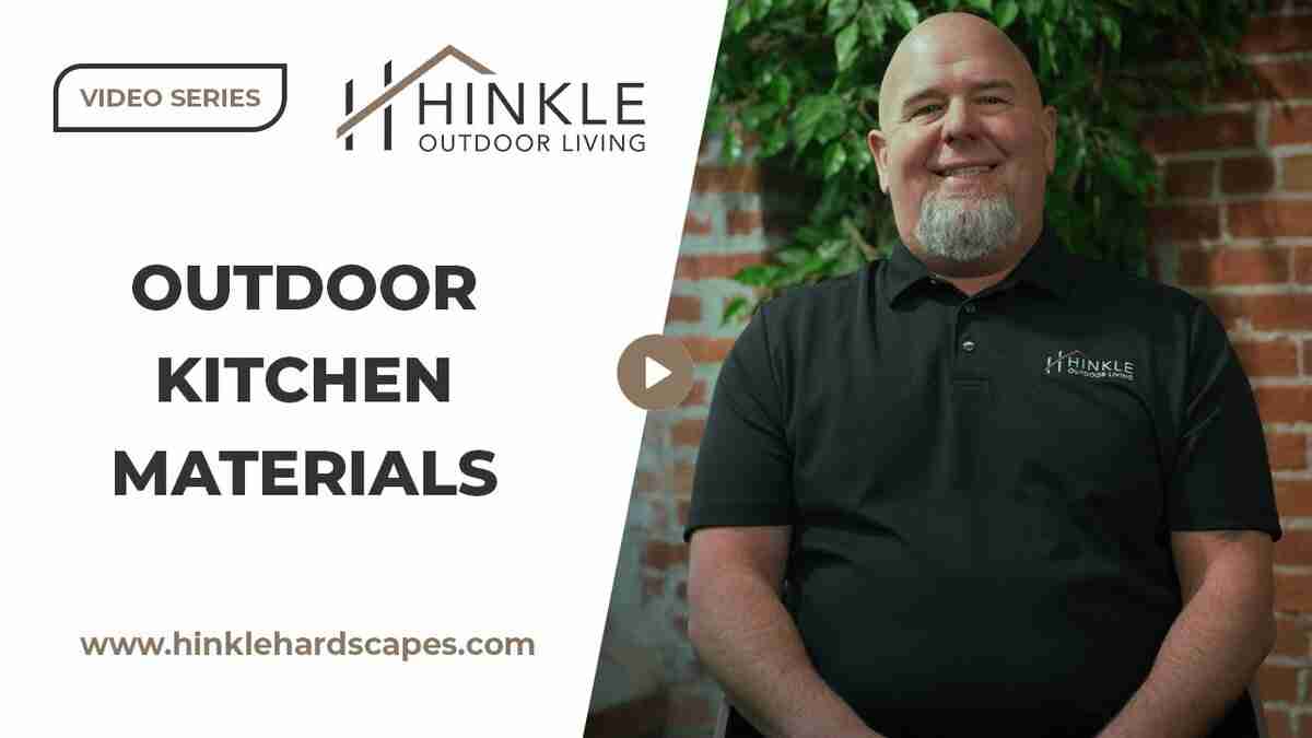 outdoor kitchen materials