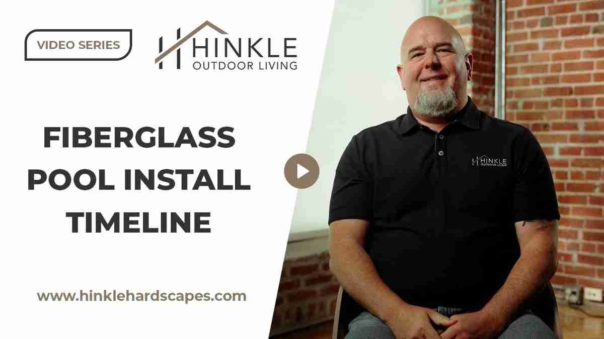 fiberglass pool install timeline
