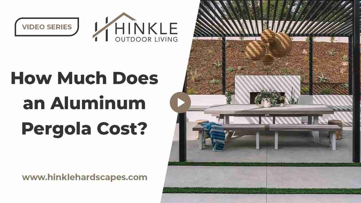aluminum pergola cost
