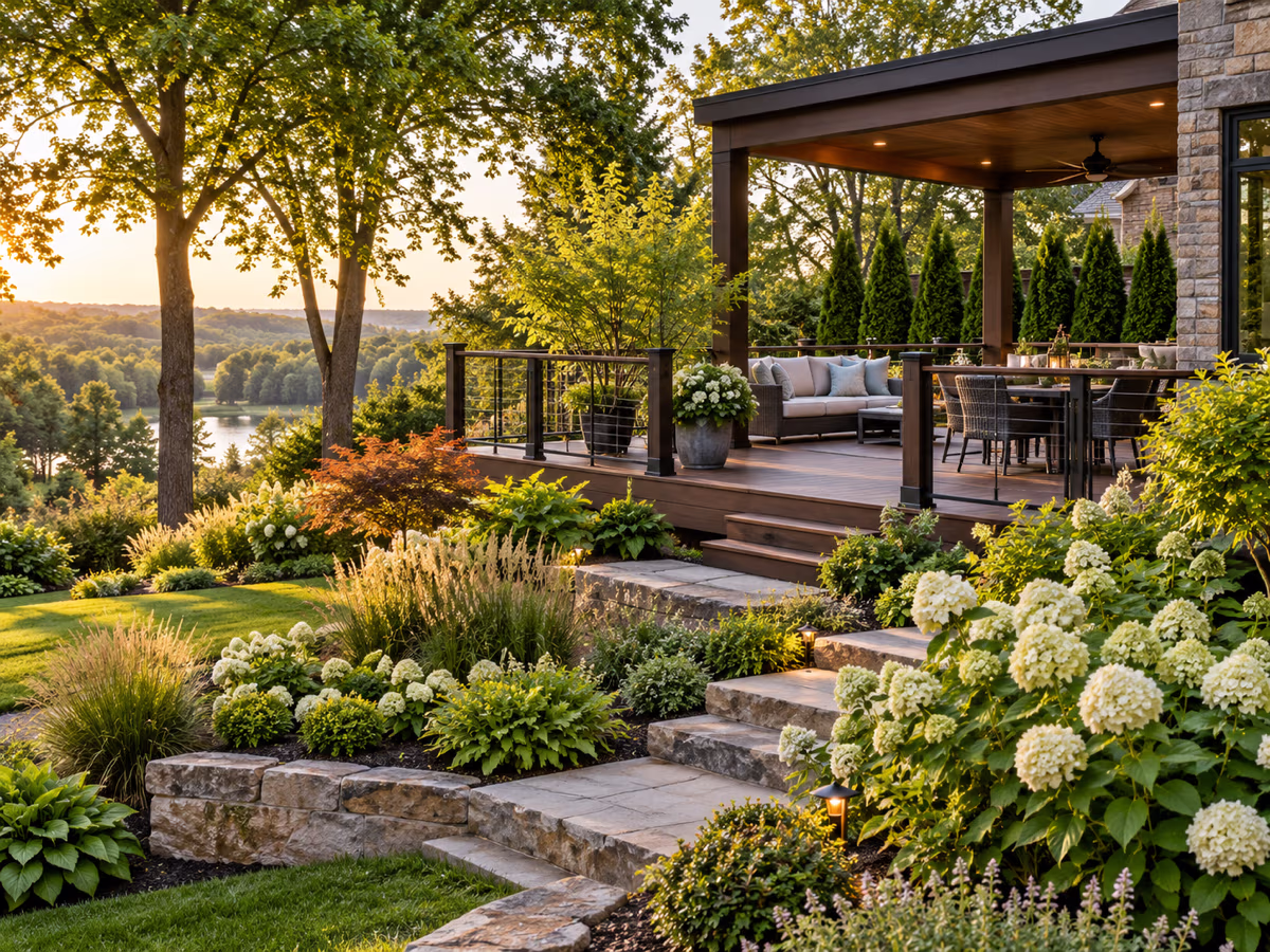 Blend the Deck Into the Landscape